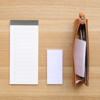 Amazon.co.jp: 無印良品 短冊型メモ チェックリスト 40枚・14行